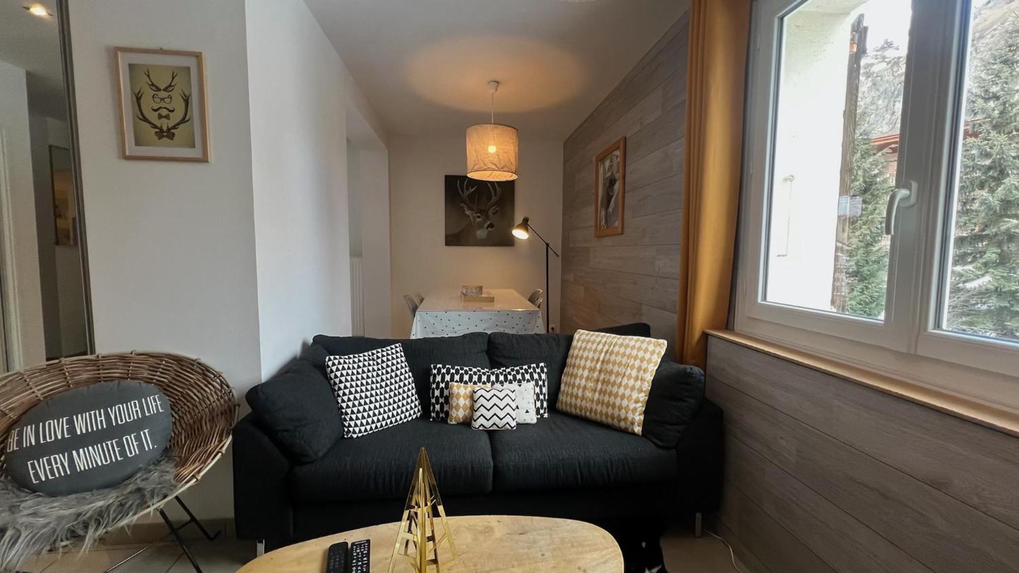 Jaune Genepi - 4 Personnes - 49M2 Et 17M2 Terrasse Valloire Exterior foto